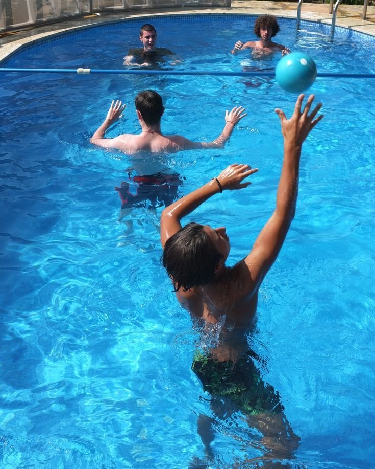 Teen swimmer